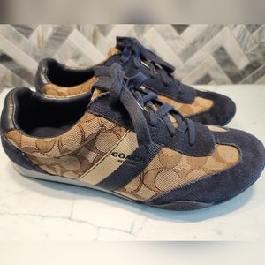 Coach Brown Kelson Sneakers Size 7.5 Womens